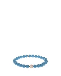 Sydney Evan | Blue Bezel Ball Bracelet | Lyst