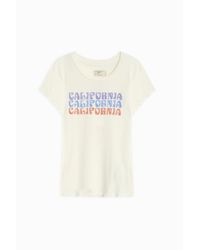 Current/Elliott | Multicolor Crew Neck T-shirt | Lyst