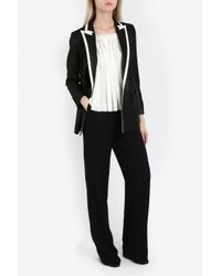 Blazé Milano | Black Metallic Blazer | Lyst