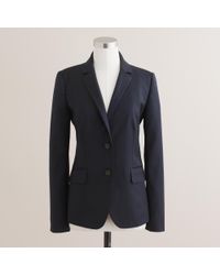J.Crew | Blue 1035 Two-button Jacket In Pinstripe Super 120s Wool | Lyst