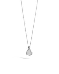 John Hardy | Metallic Classic Chain Double Heart Locket Pendant | Lyst