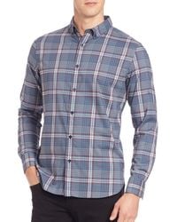 Victorinox | Blue Bruckton Sportshirt for Men | Lyst