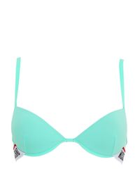 Moschino | Black Microfiber Push Up Bra | Lyst