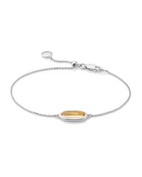 Monica Vinader | Metallic Vega Citrine Bracelet | Lyst
