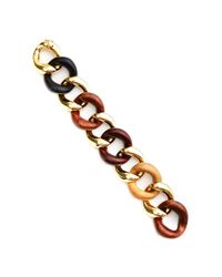 Seaman Schepps | Metallic Large Classic Link in Mixed Woods | Lyst