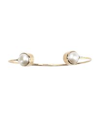 Melissa Joy Manning | Metallic Gold And Flame Pearl Cuff | Lyst