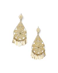 Club Monaco | Metallic Candelaria Earrings | Lyst