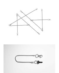 Alexander Wang | Metallic Pocket Key Chain | Lyst