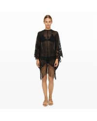 Club Monaco | Black Miguelina Vonna Lace Coverup | Lyst