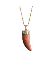Jenny Bird | Orange Wildland Necklace - Small | Lyst
