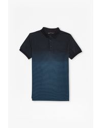 dip dye polo shirt