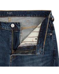 Paul Smith | Blue Men's Slim-fit Antique-wash Jeans for Men | Lyst