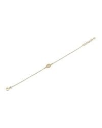 Anne Sisteron - 14kt Yellow Gold Diamond Slice Bracelet - Lyst