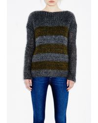 M.i.h Jeans | Gray Fishermans Breton | Lyst