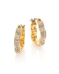 Marc By Marc Jacobs | Metallic Daisy Window Pave Earrings | Lyst