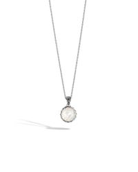John Hardy | Metallic Classic Chain Round Charm Pendant | Lyst