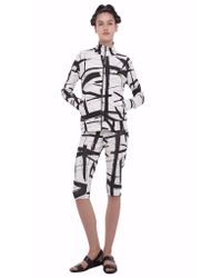Norma Kamali | Multicolor Active Capri | Lyst