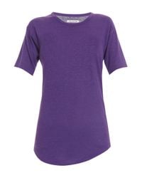 Étoile Isabel Marant | Purple Golda Ss Linen Tee | Lyst