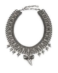 DANNIJO | Metallic Gill Necklace | Lyst
