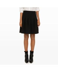 Club Monaco | Black Nella Pleated Skirt | Lyst
