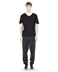 Alexander Wang | Black Classic Low Neck Tee for Men | Lyst