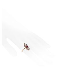 Sabine G | Gray Heart To Heart 18-Karat Rose-Gold Diamond Ring | Lyst