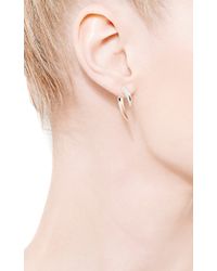 Shaun Leane | Metallic Silver Talon Earrings | Lyst