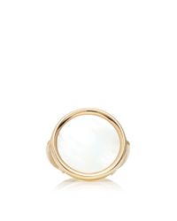 Ginette NY | Metallic Mother Of Pearl Disc Ring | Lyst
