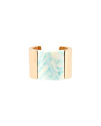 Stella McCartney - Blue Mixed Stones Bangle - Lyst