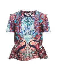 Mary Katrantzou | Multicolor Didascoop Printed Top | Lyst