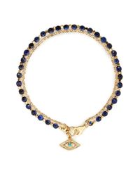 Astley Clarke | Blue Goldstone Sun Friendship Bracelet | Lyst
