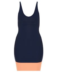 T By Alexander Wang | Blue Jersey Maxi Dress | Lyst
