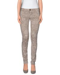Camouflage AR and J. - Gray Casual Trouser - Lyst