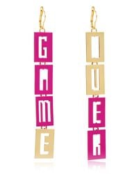 Maria Francesca Pepe | Purple Video Games Earrings | Lyst