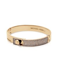 Michael Kors | Metallic Astor Pave Bangle | Lyst