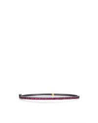 Yossi Harari - Red Lilah Single Side Ruby Pave Bracelet - Lyst