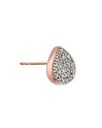 Monica Vinader | Metallic Alma Stud Earrings | Lyst