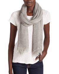 Rag & Bone | Gray Buckley Woven Scarf | Lyst