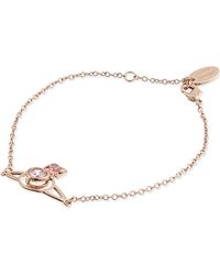 Vivienne Westwood | Metallic Logo Charm Bracelet | Lyst