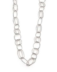 Ippolita | Metallic Glamazon Sterling Silver Oval Link Necklace | Lyst