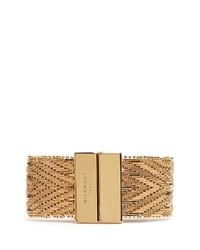 Givenchy | Metallic Chevron Metal Chain Bracelet | Lyst