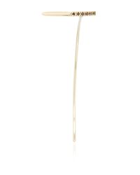 Hirotaka | Metallic Arrow Earring With Black Diamond Antelope Horn | Lyst
