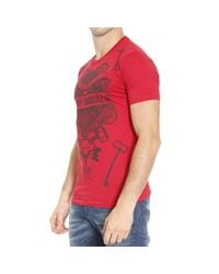 Frankie Morello | Red T-shirt for Men | Lyst