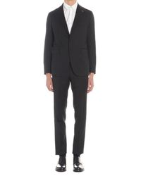 Tagliatore Black Classic Two-piece Suit for men