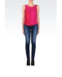 Armani Jeans | Purple Blouse | Lyst
