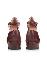 Lyst - Red Valentino Platform Mary Jane Pumps in Red