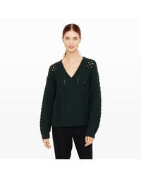 Club Monaco | Black Maritza Knit Sweater | Lyst