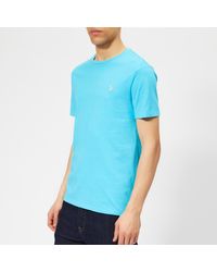 Polo Ralph Lauren Blue Basic T-shirt for men
