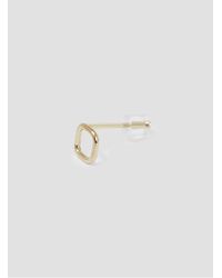 Helena Rohner | Metallic 18k Gold Square Stud | Lyst