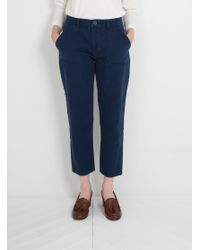 SIDELINE - Blue Jenny Trousers Indigo - Lyst